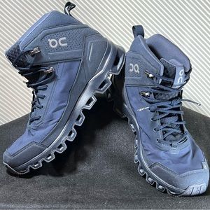 🥾 On Cloud Cloudridge Women's Hiking Boot Size W8 Light Navy Hiking Sneaker